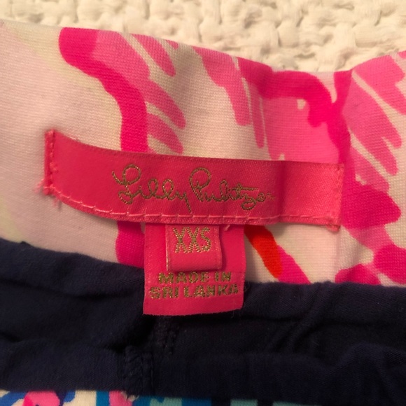 Lilly Pulitzer Madison Floral Navy Skort - Picture 4 of 4